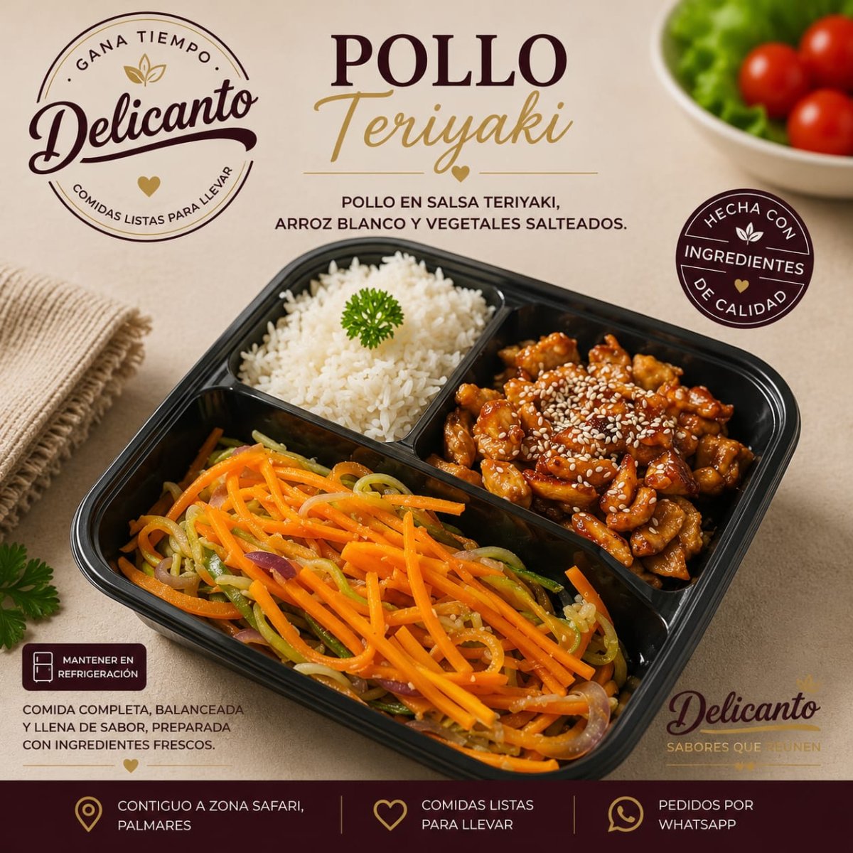 Pollo Teriyaki